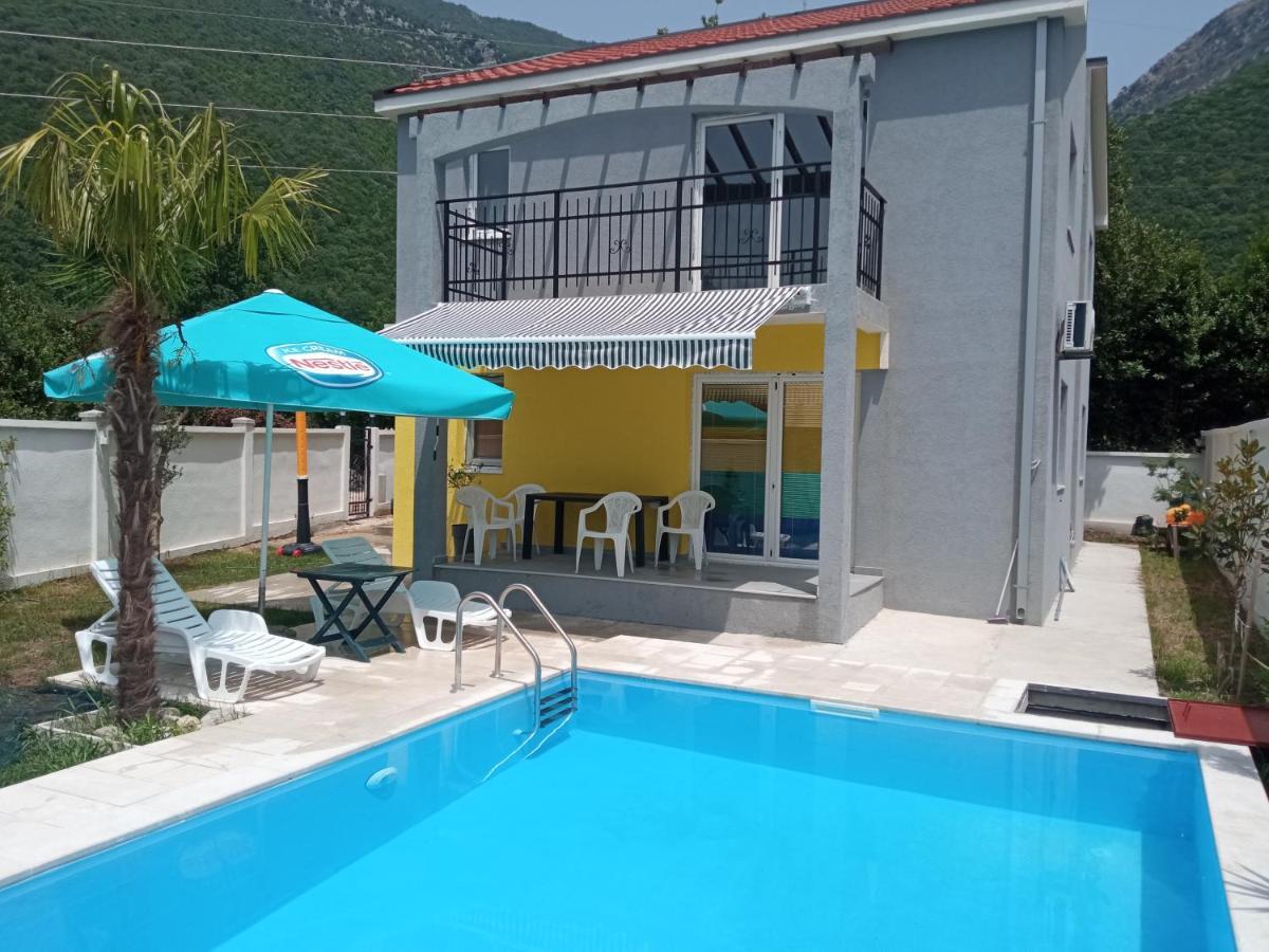 Villa House With Pool - Mitrovic Herceg Novi Exterior foto