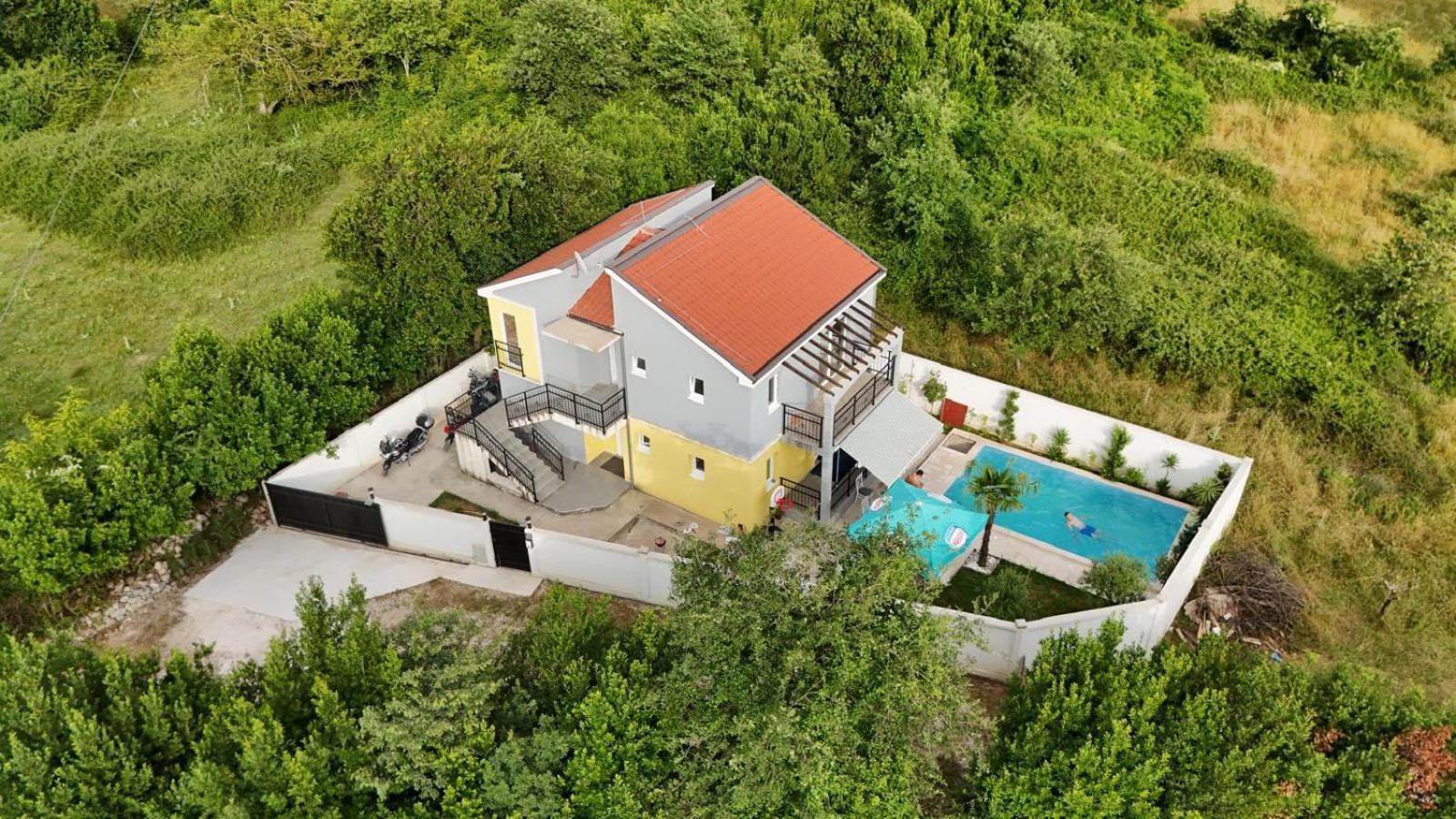 Villa House With Pool - Mitrovic Herceg Novi Exterior foto